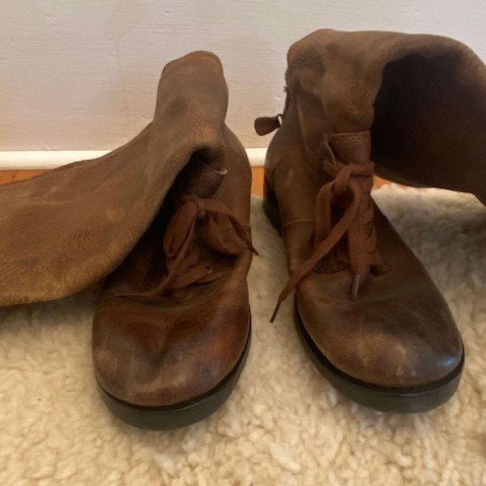 Vintage Palladium Leather Boots